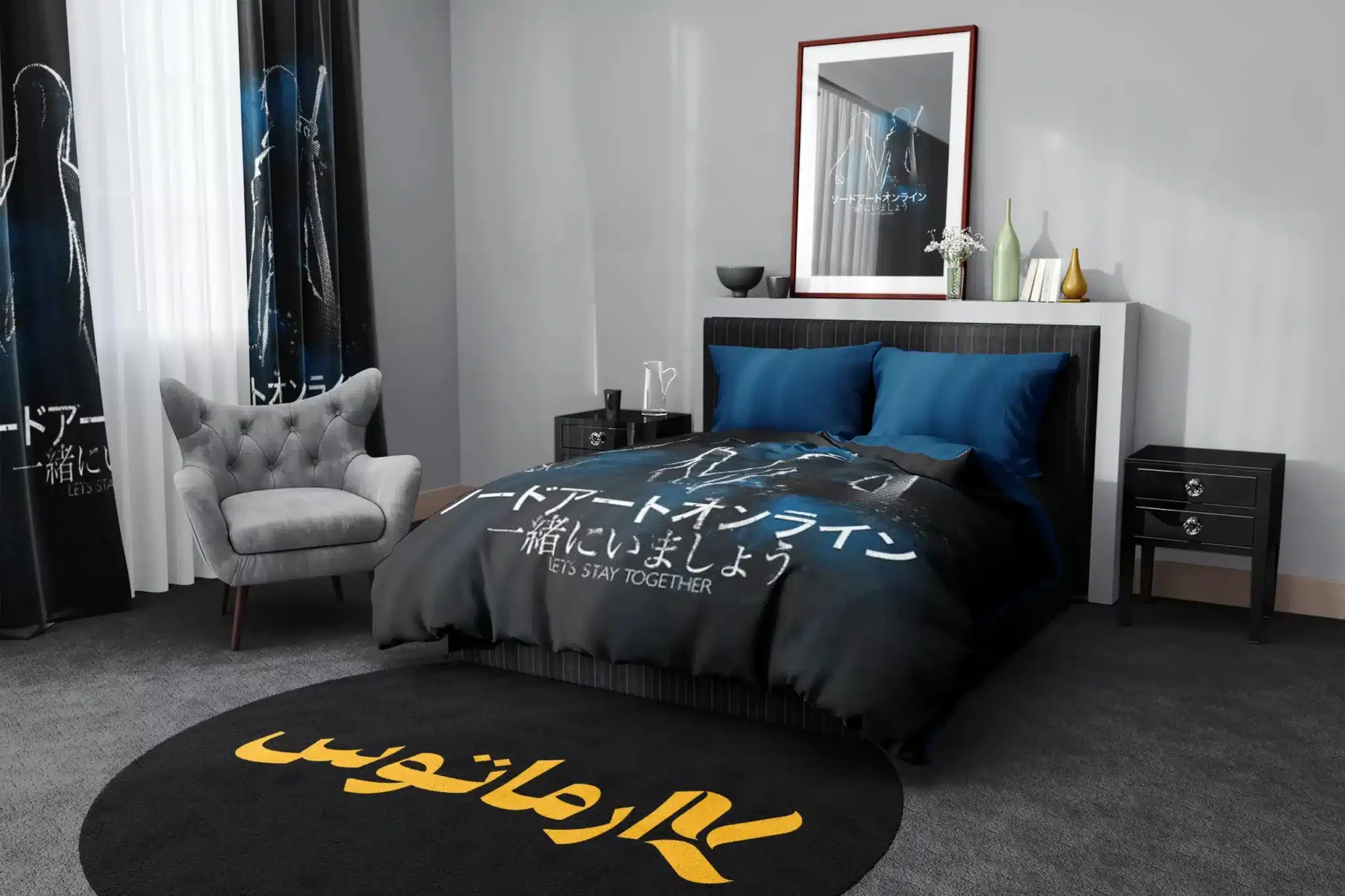 روتختی طرح هنر شمشیرزنی آنلاین Sword Art Online کد 6 5,900,000&Nbsp;تومان &Ndash; کارماتوس روتختی طرح هنر شمشیرزنی آنلاین Sword Art Online یک و دو نفره - کارماتوس