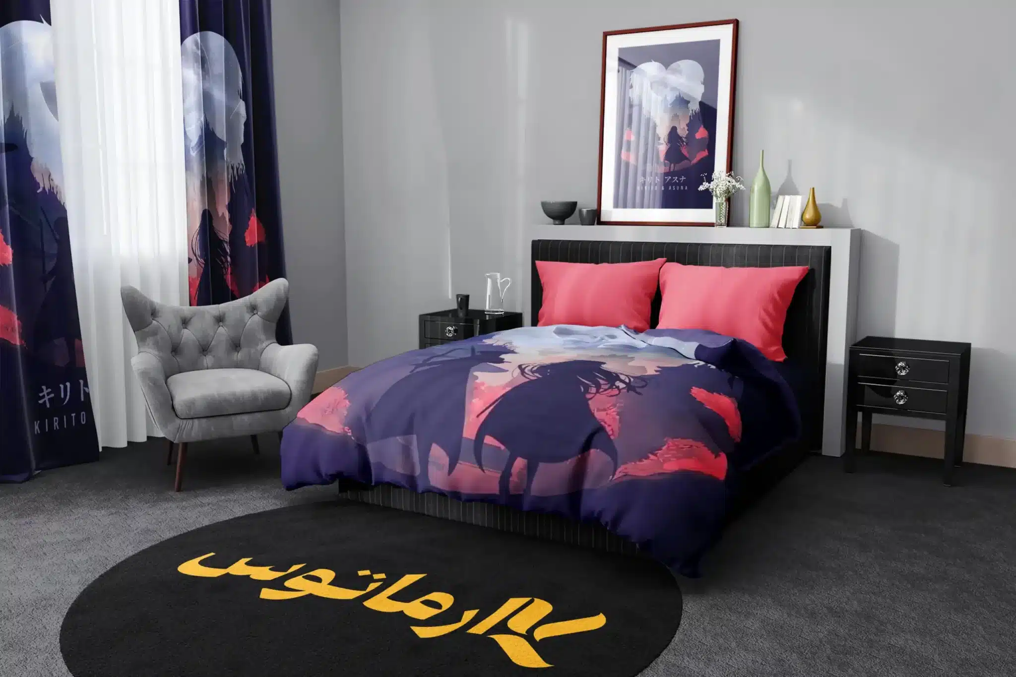 روتختی طرح هنر شمشیرزنی آنلاین Sword Art Online کد 8 5,900,000&Nbsp;تومان &Ndash; کارماتوس روتختی طرح هنر شمشیرزنی آنلاین Sword Art Online یک و دو نفره - کارماتوس