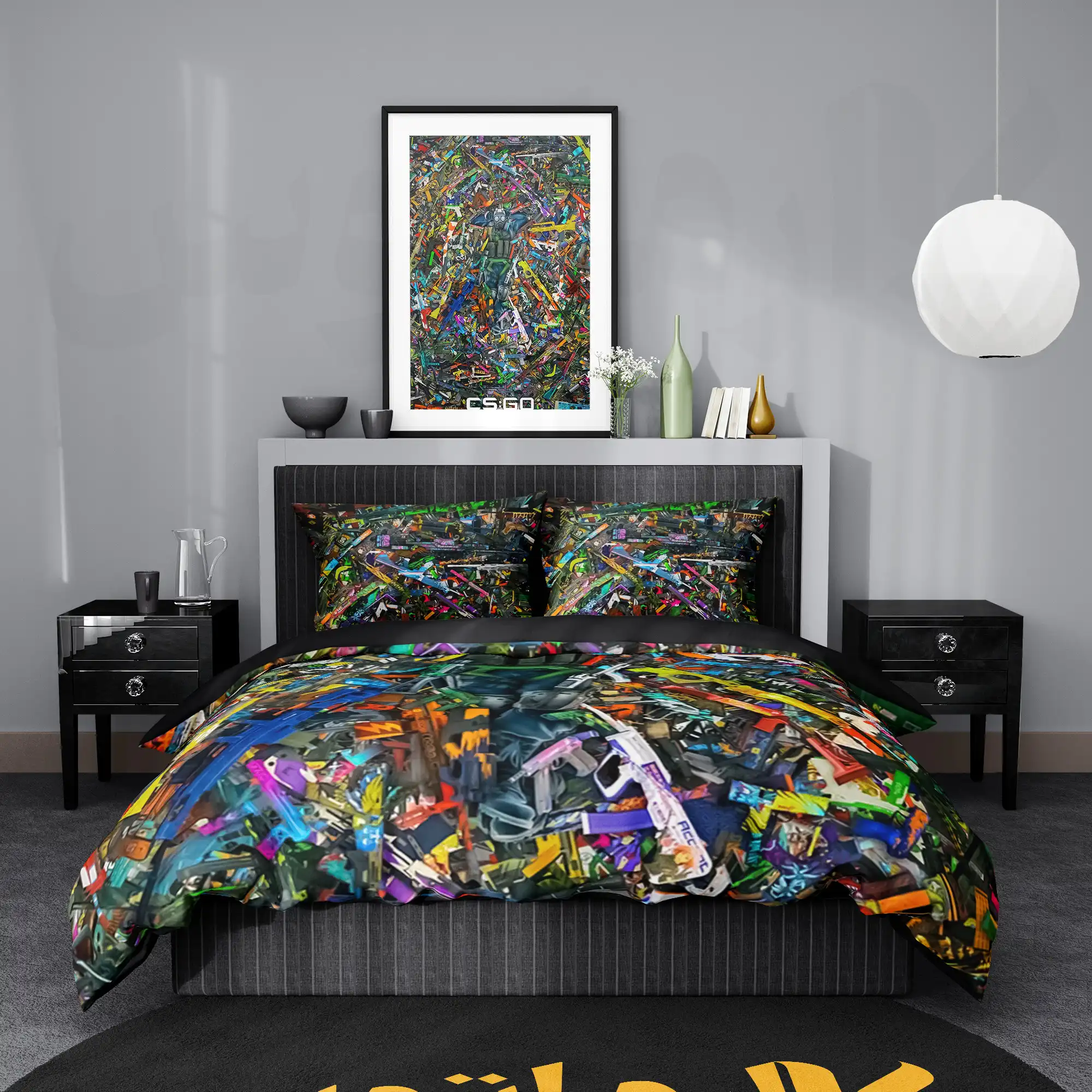 روتختی طرح کانتر استرایک Counter Strike کد 4 5,900,000&Nbsp;تومان &Ndash; کارماتوس روتختی طرح کانتر استرایک Counter Strike یک و دو نفره - کارماتوس