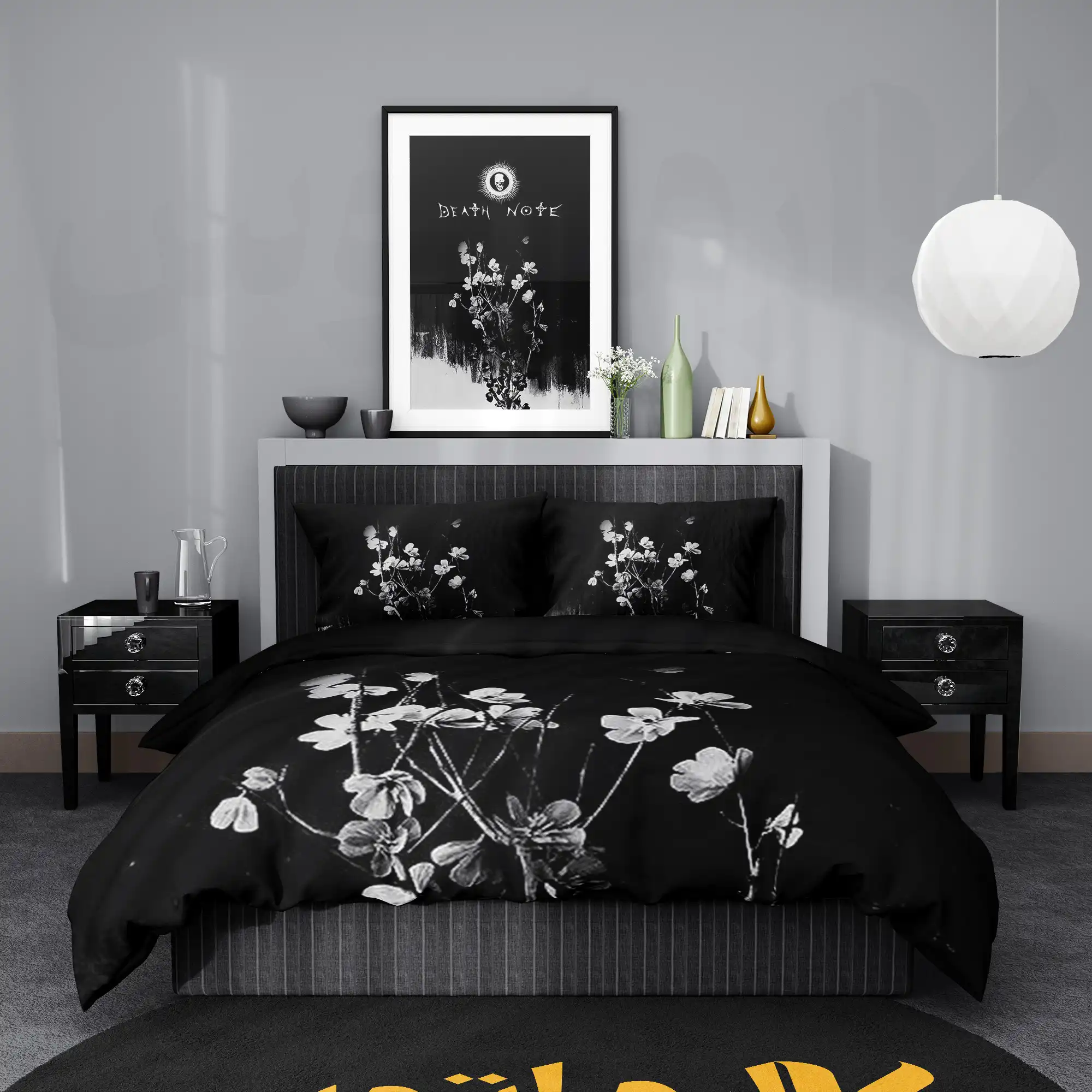 روتختی طرح دفترچه مرگ Death Note کد 4 5,900,000&Nbsp;تومان &Ndash; کارماتوس روتختی طرح دفترچه مرگ Death Note یک و دو نفره - کارماتوس