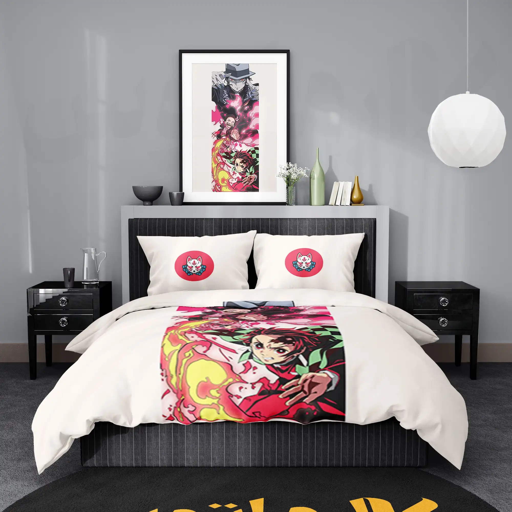 روتختی طرح شیطان کش Demon Slayer کد 5 5,900,000&Nbsp;تومان &Ndash; کارماتوس روتختی طرح شیطان کش Demon Slayer یک و دو نفره کارماتوس