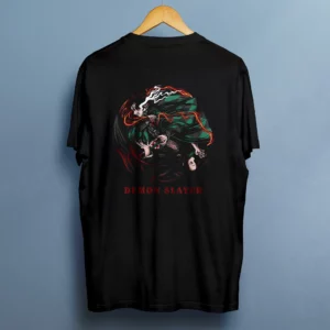 خرید تیشرت طرح شیطان کش Demon Slayer - کارماتوس (پوشاک, تیشرت, تیشرت انیمه Anime, تیشرت چاپ دو رو) از کرماتوس