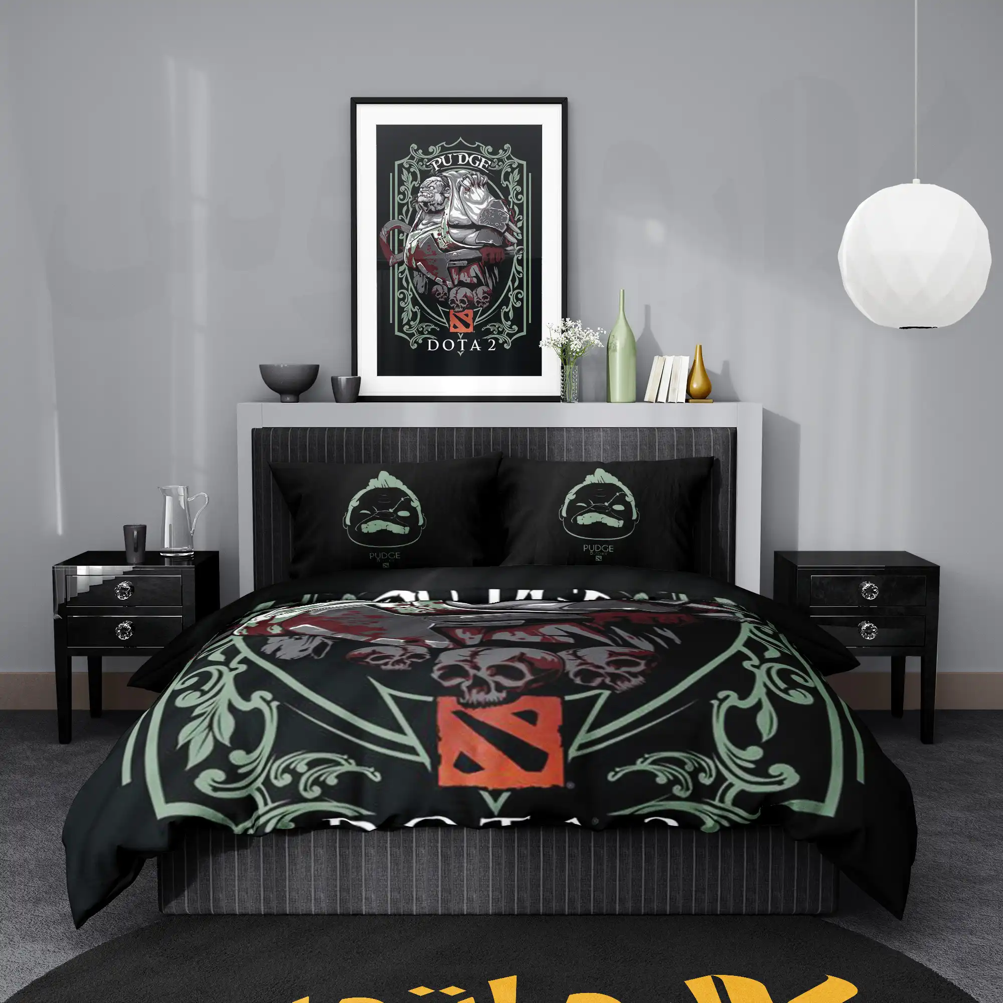 روتختی طرح دوتا دو Dota 2 کد 3 5,900,000&Nbsp;تومان &Ndash; کارماتوس روتختی طرح دوتا دو Dota 2 یک و دو نفره کارماتوس