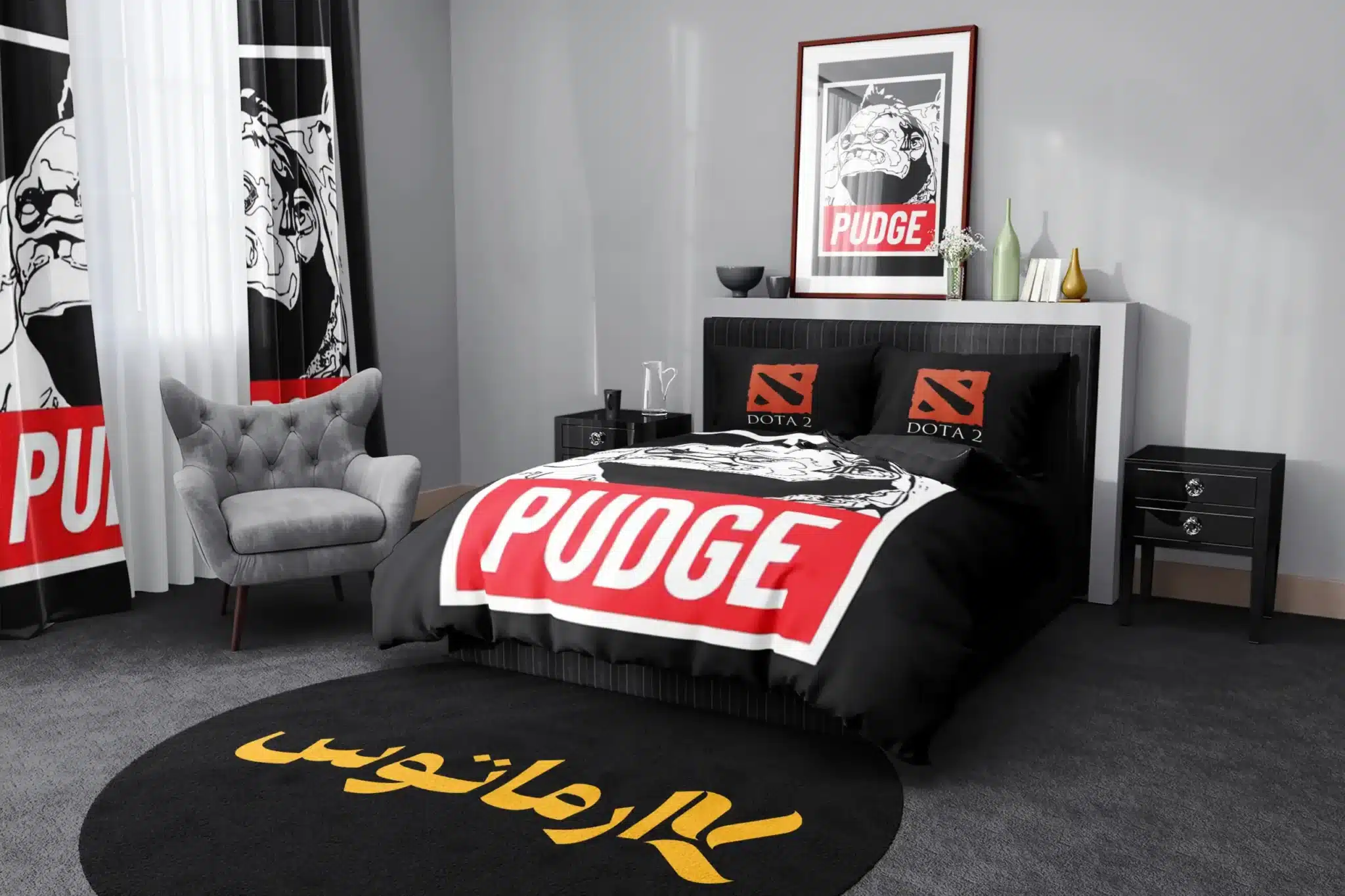 روتختی طرح دوتا دو Dota 2 کد 6 5,900,000&Nbsp;تومان &Ndash; کارماتوس روتختی طرح دوتا دو Dota 2 یک و دو نفره کارماتوس