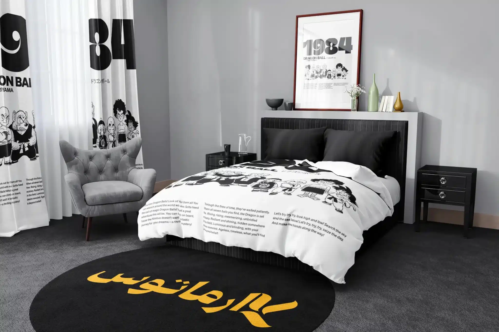 روتختی طرح دراگون بال Dragon Ball کد 4 5,900,000&Nbsp;تومان &Ndash; کارماتوس روتختی طرح دراگون بال Dragon Ball یک و دو نفره کارماتوس