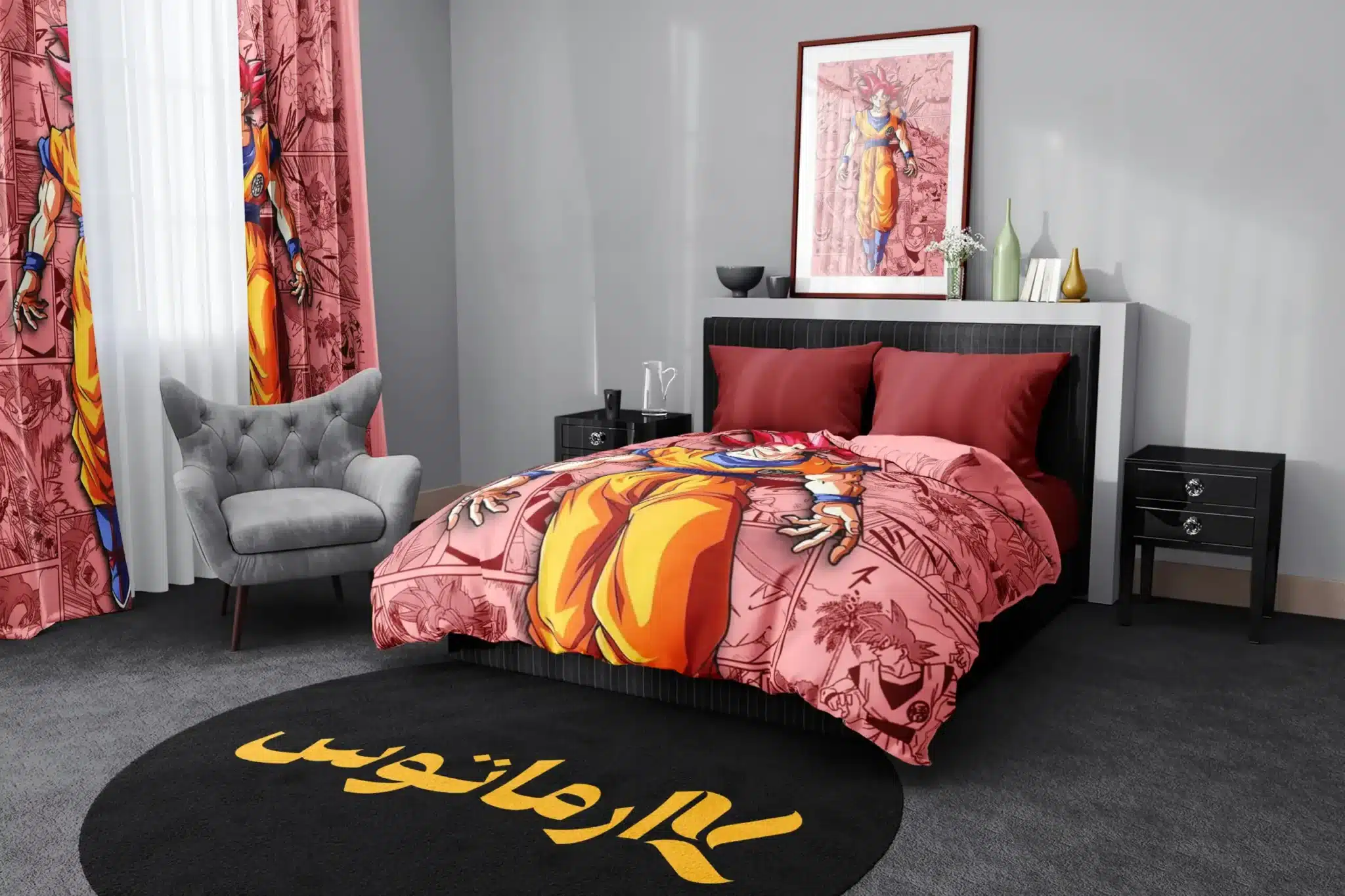 روتختی طرح دراگون بال Dragon Ball کد 6 5,900,000&Nbsp;تومان &Ndash; کارماتوس روتختی طرح دراگون بال Dragon Ball یک و دو نفره کارماتوس