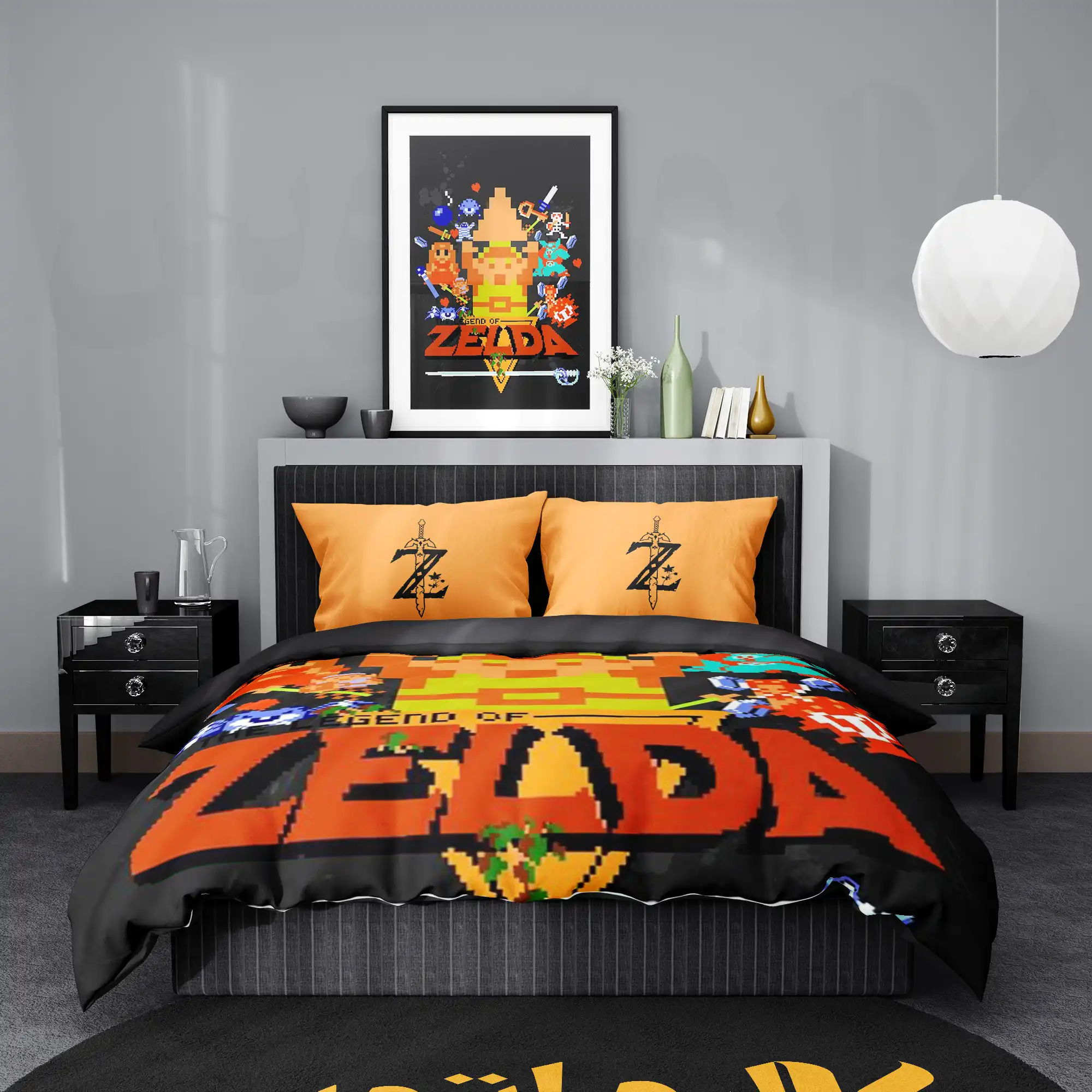 روتختی طرح افسانه زلدا Legend Of Zelda کد 3 5,900,000&Nbsp;تومان &Ndash; کارماتوس روتختی طرح افسانه زلدا Legend Of Zelda یک و دو نفره کارماتوس