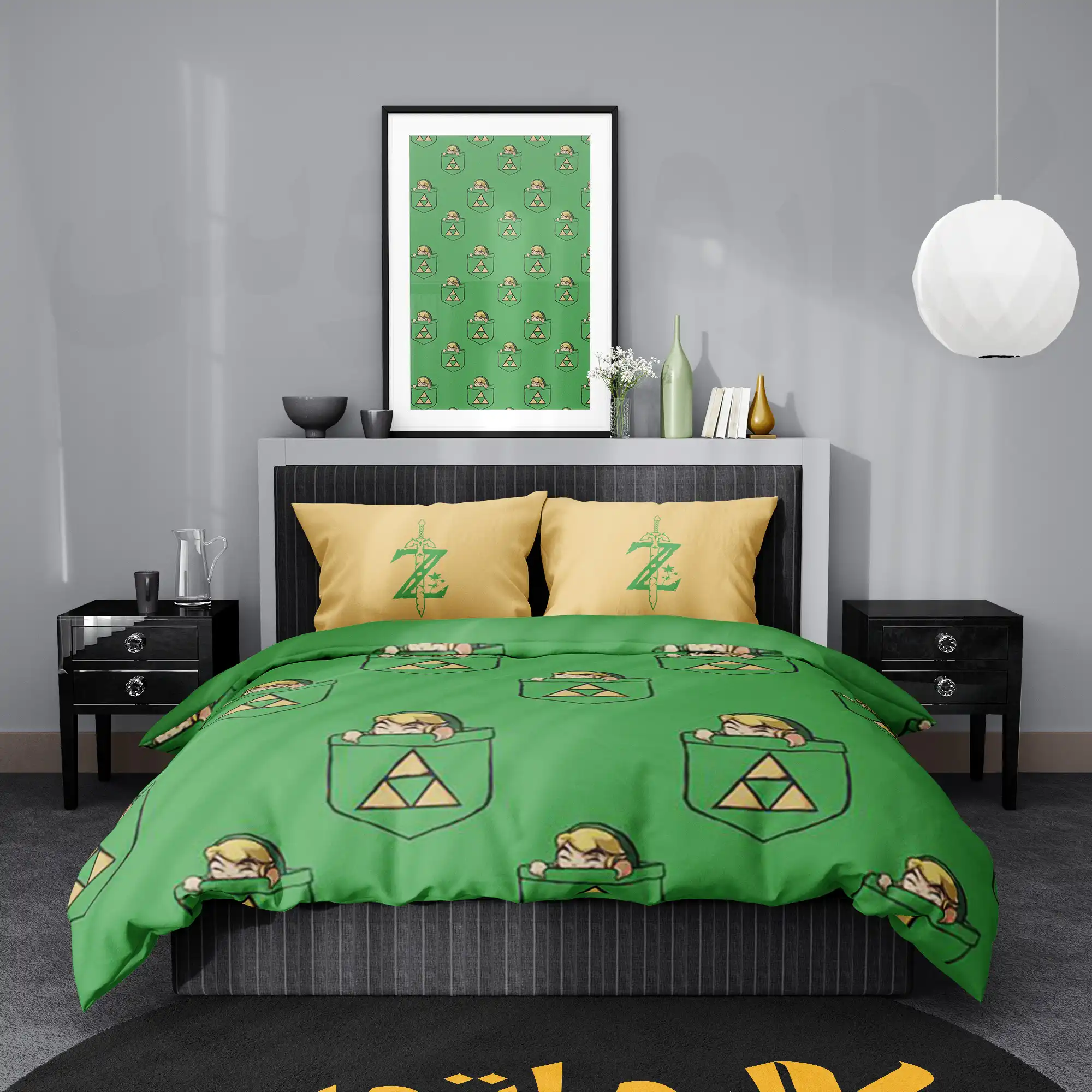 روتختی طرح افسانه زلدا Legend Of Zelda کد 6 5,900,000&Nbsp;تومان &Ndash; کارماتوس روتختی طرح افسانه زلدا Legend Of Zelda یک و دو نفره کارماتوس