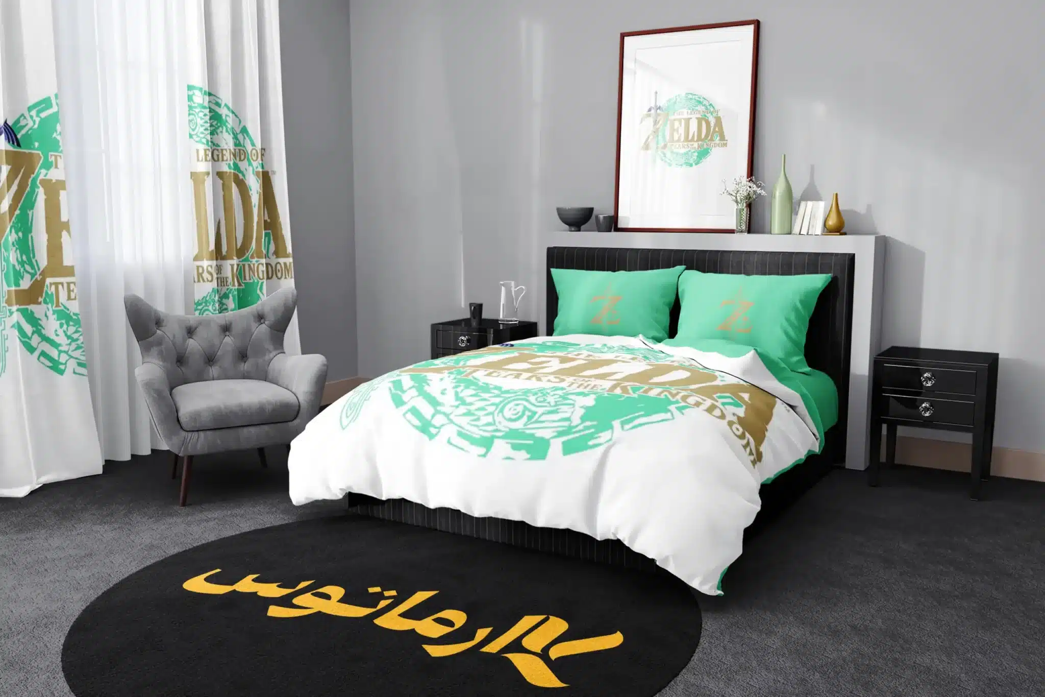 روتختی طرح افسانه زلدا Legend Of Zelda کد 7 5,900,000&Nbsp;تومان &Ndash; کارماتوس روتختی طرح افسانه زلدا Legend Of Zelda یک و دو نفره کارماتوس