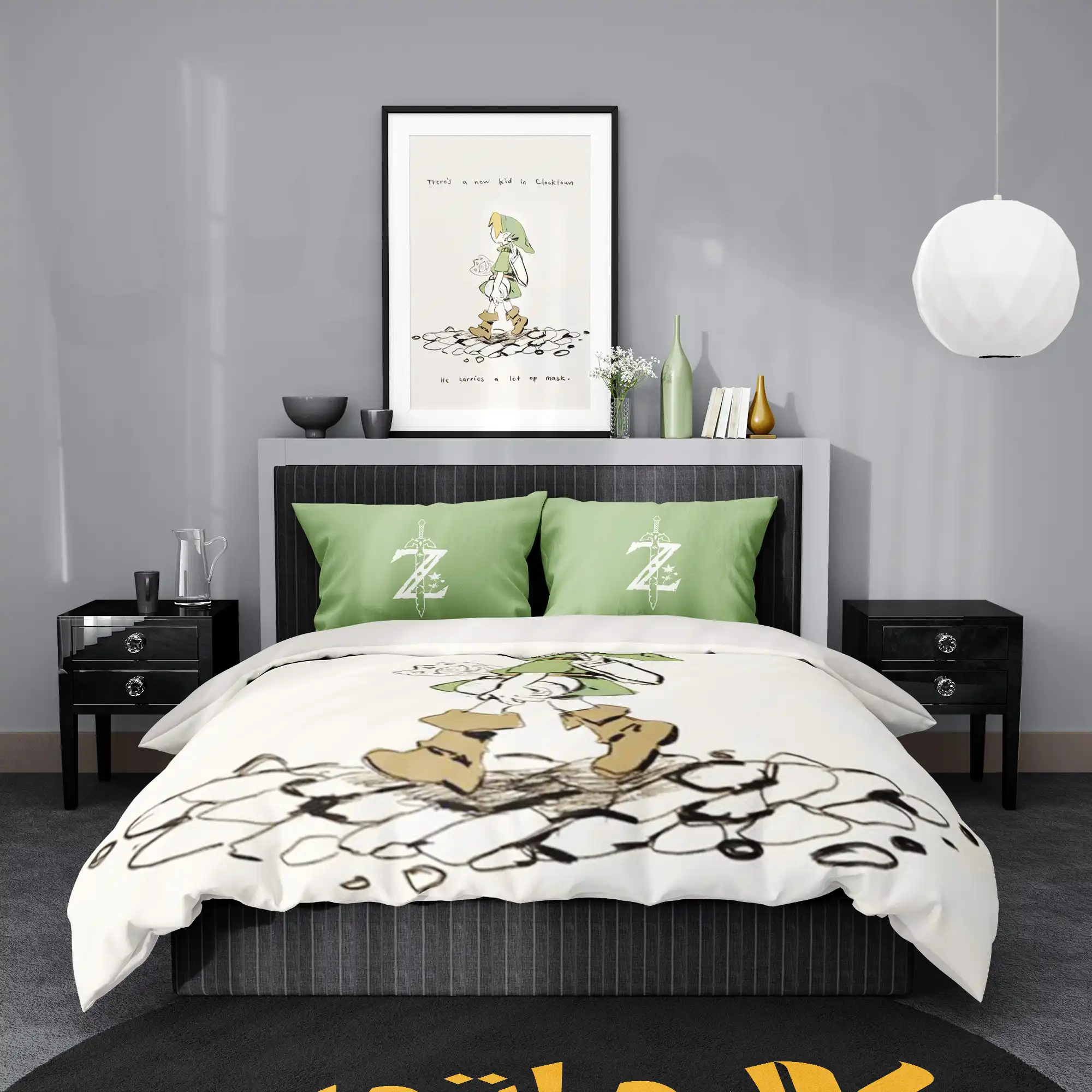 روتختی طرح افسانه زلدا Legend Of Zelda کد 8 5,900,000&Nbsp;تومان &Ndash; کارماتوس روتختی طرح افسانه زلدا Legend Of Zelda یک و دو نفره کارماتوس