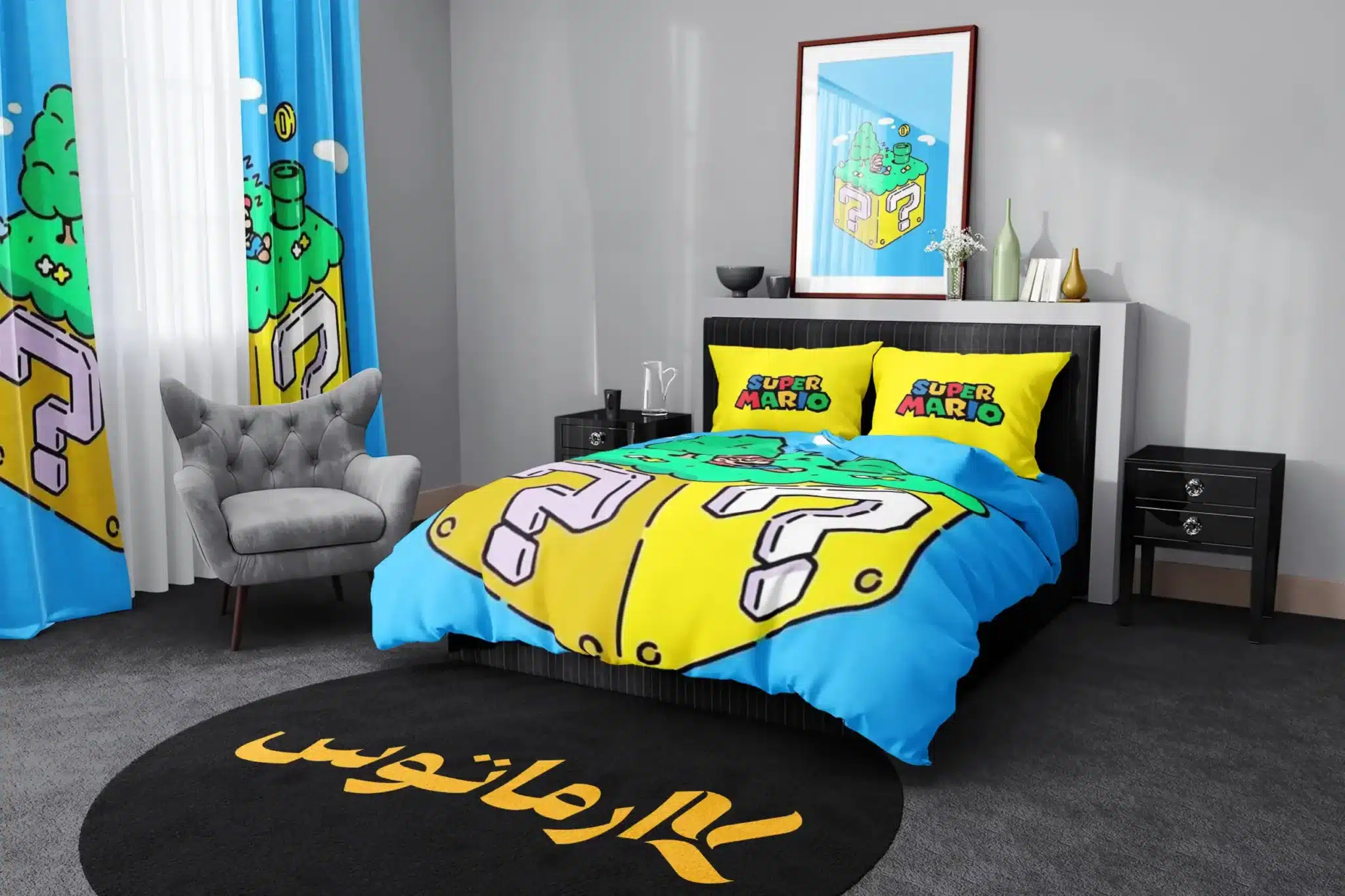 روتختی طرح سوپر ماریو Super Mario کد 4 5,900,000&Nbsp;تومان &Ndash; کارماتوس روتختی طرح سوپر ماریو Super Mario یک و دو نفره کارماتوس