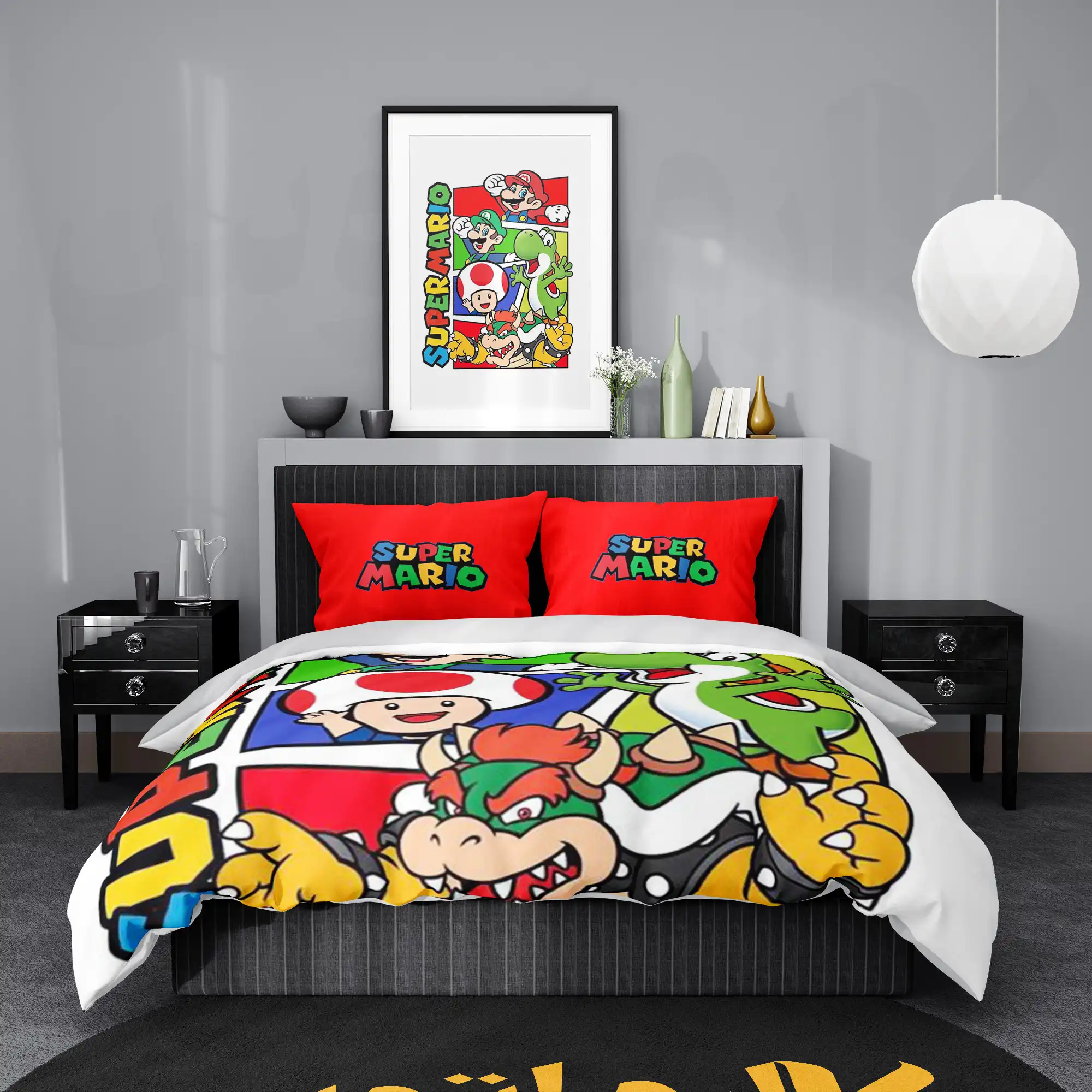 روتختی طرح سوپر ماریو Super Mario کد 5 5,900,000&Nbsp;تومان &Ndash; کارماتوس روتختی طرح سوپر ماریو Super Mario یک و دو نفره کارماتوس