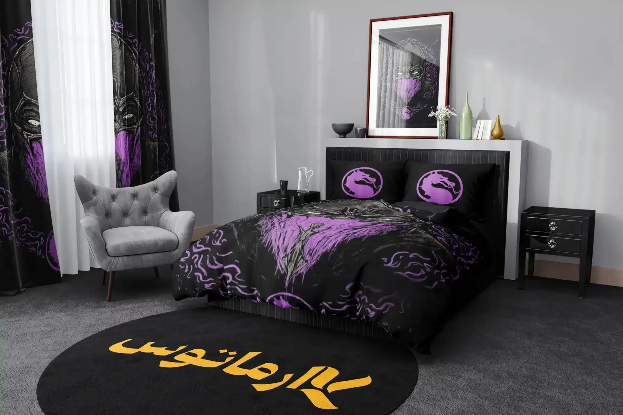 روتختی طرح مورتال کامبت Mortal Kombat کد 4 5,900,000&Nbsp;تومان &Ndash; کارماتوس روتختی طرح مورتال کامبت Mortal Kombat یک و دو نفره - کارماتوس