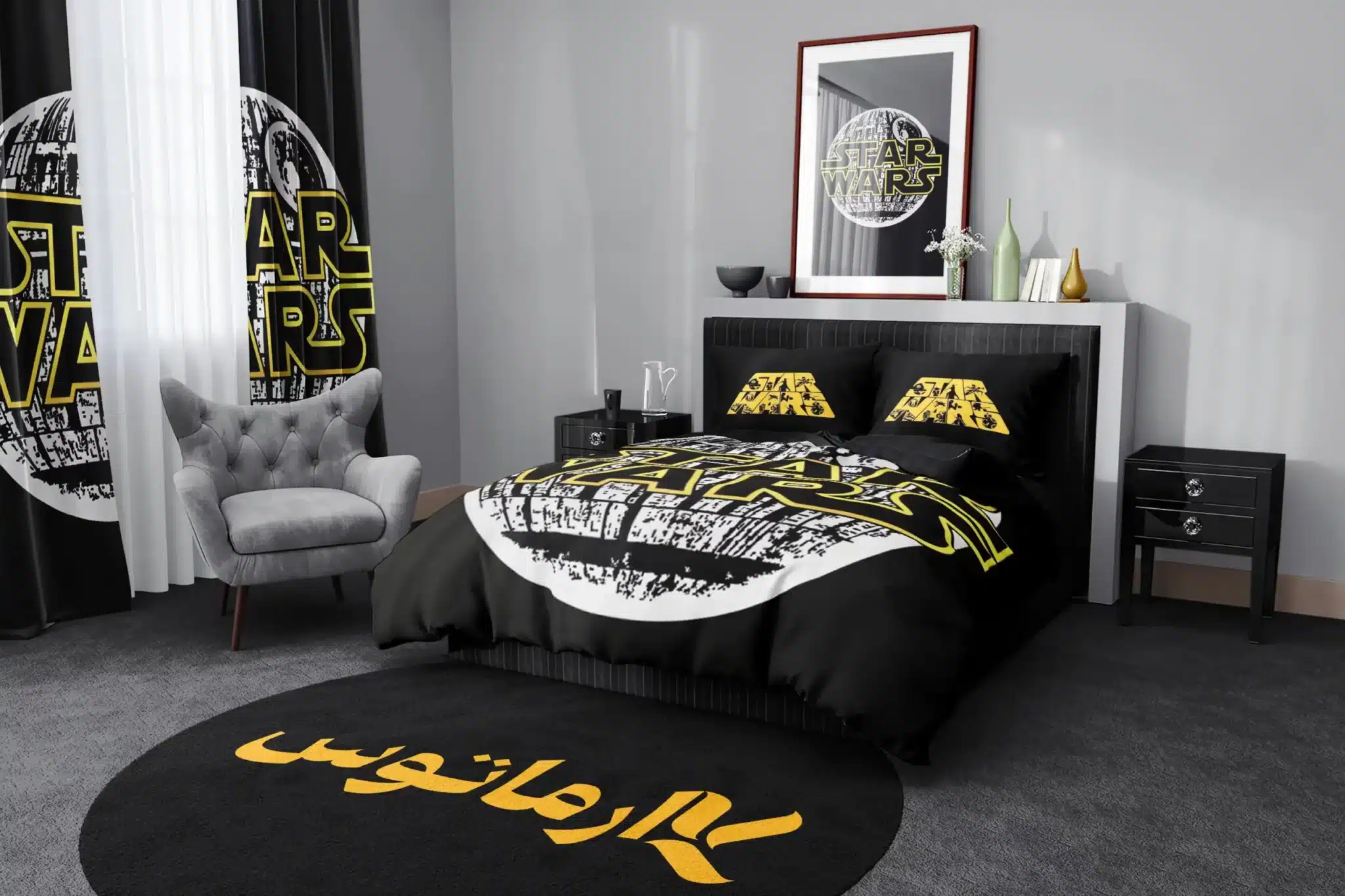 روتختی طرح جنگ ستارگان Star Wars کد 1 5,900,000&Nbsp;تومان &Ndash; کارماتوس روتختی طرح جنگ ستارگان Star Wars یک و دو نفره کارماتوس