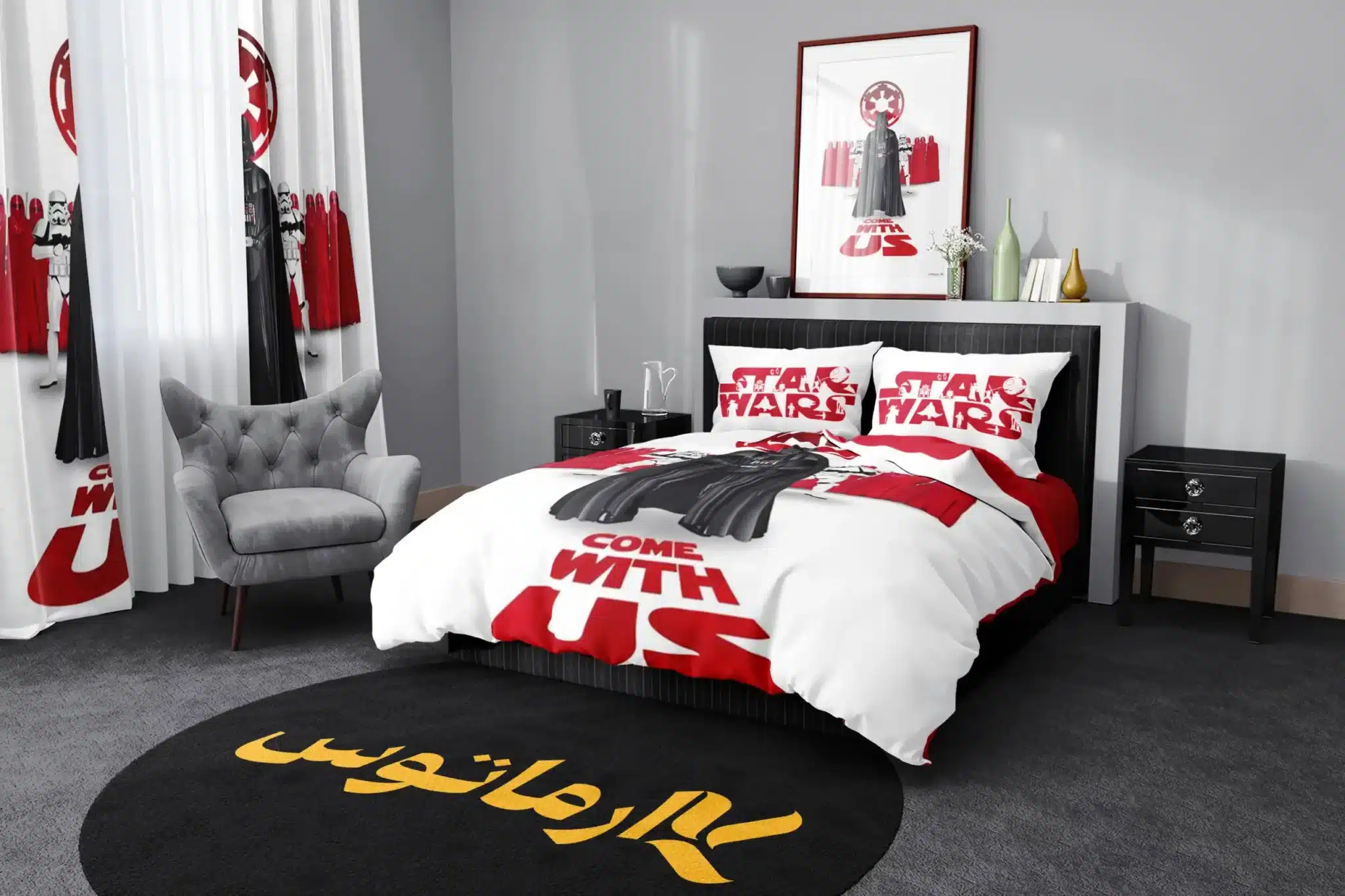 روتختی طرح جنگ ستارگان Star Wars کد 4 5,900,000&Nbsp;تومان &Ndash; کارماتوس روتختی طرح جنگ ستارگان Star Wars یک و دو نفره کارماتوس