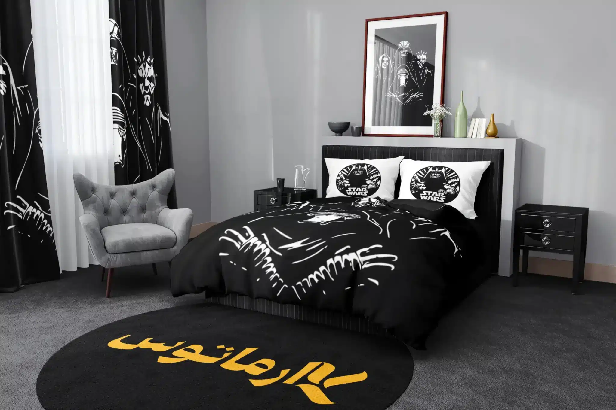 روتختی طرح جنگ ستارگان Star Wars کد 5 5,900,000&Nbsp;تومان &Ndash; کارماتوس روتختی طرح جنگ ستارگان Star Wars یک و دو نفره کارماتوس