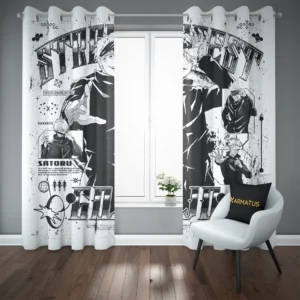 خرید پرده پانچ انیمه جوجوتسو کایسن Jujutsu Kaisen - کارماتوس (پرده پانچ انیمه, پرده پانچی, دکوراسیون) از کرماتوس