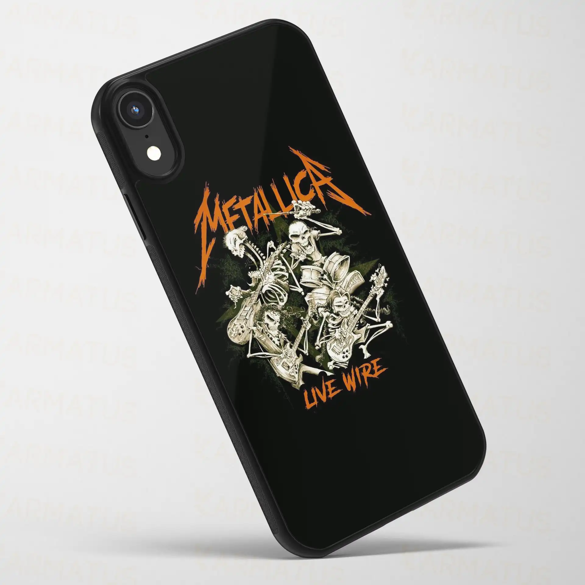 قاب موبایل متالیکا | کالکشن Music مدل Met-49 499,000&Nbsp;تومان &Ndash; کارماتوس قاب موبایل طرح متالیکا Metallica