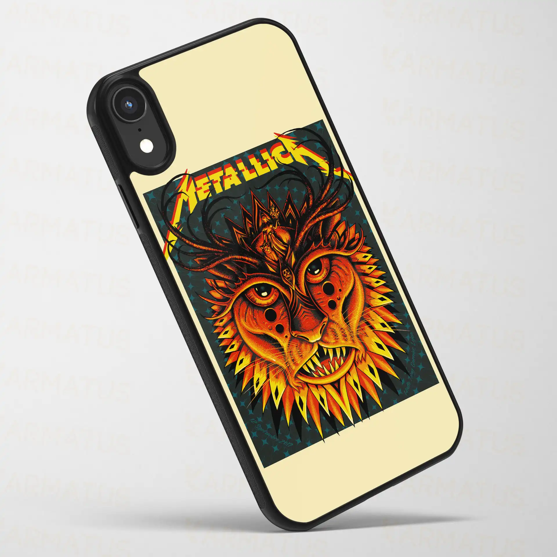 قاب موبایل متالیکا | کالکشن Music مدل Met-67 499,000&Nbsp;تومان &Ndash; کارماتوس قاب موبایل طرح متالیکا Metallica