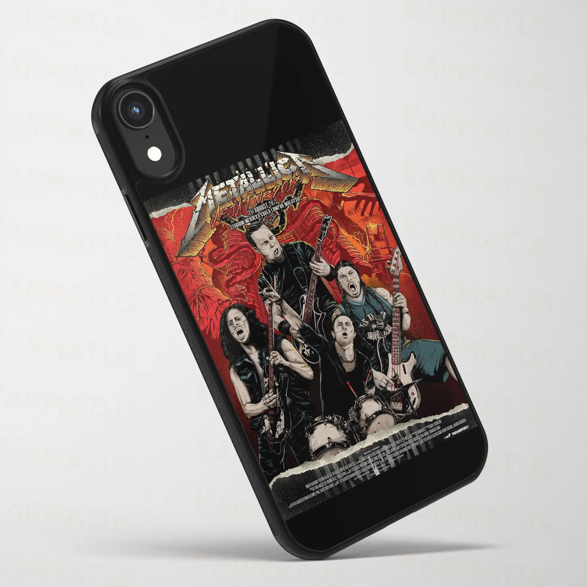 قاب موبایل متالیکا | کالکشن Music مدل Met-81 499,000&Nbsp;تومان &Ndash; کارماتوس قاب موبایل طرح متالیکا Metallica