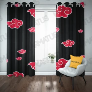 خرید پرده پانچ طرح انیمه ناروتو Naruto - کارماتوس (پرده پانچ انیمه, پرده پانچی, دکوراسیون) از کرماتوس