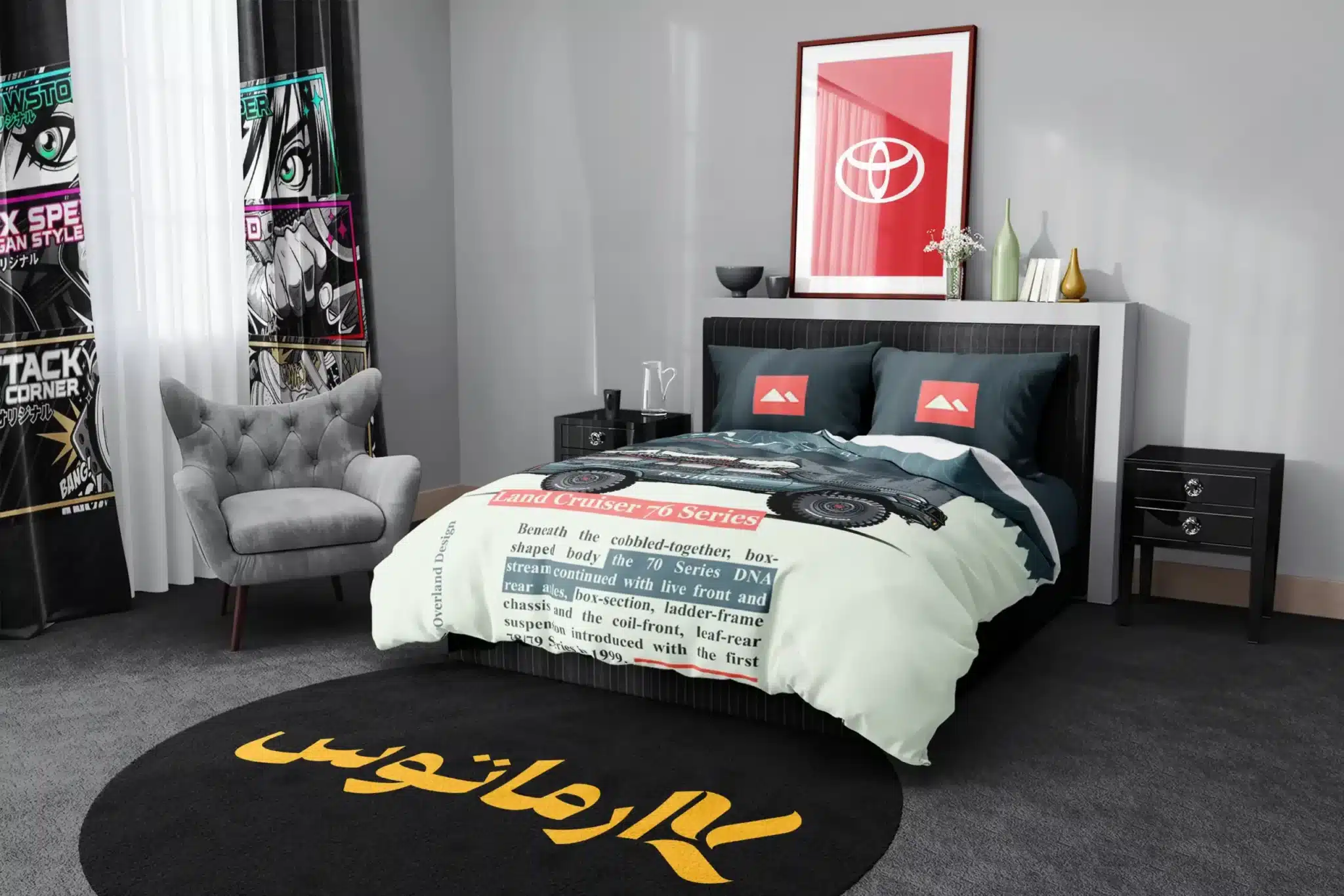 روتختی طرح تویوتا Toyota کد 3 5,900,000&Nbsp;تومان &Ndash; کارماتوس روتختی طرح تویوتا Toyota