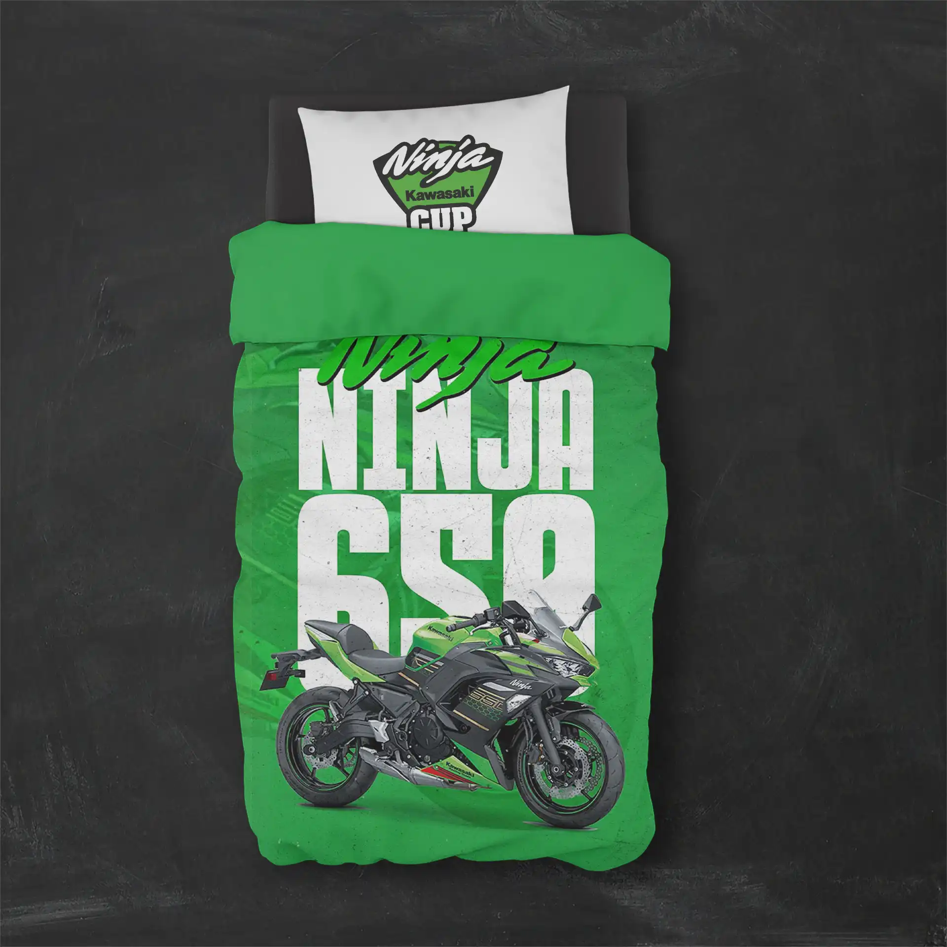 روتختی طرح کاوازاکی Kawasaki کد 2 5,900,000&Nbsp;تومان &Ndash; کارماتوس خرید روتختی طرح کاوازاکی Kawasaki یک و دو نفره - کارماتوس (دکوراسیون, روتختی, روتختی موتور سیکلت) از کرماتوس