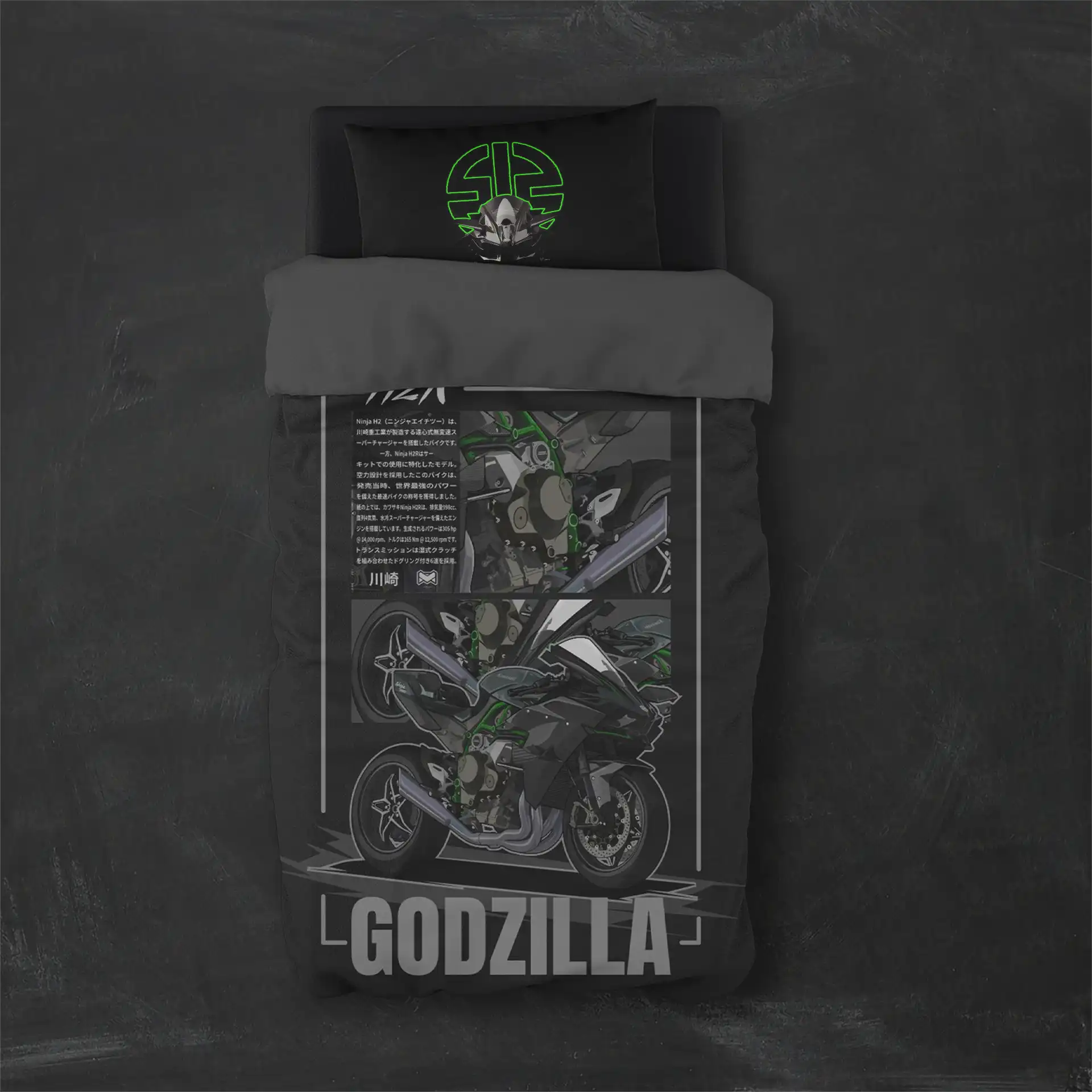 روتختی طرح کاوازاکی Kawasaki کد 5 5,900,000&Nbsp;تومان &Ndash; کارماتوس خرید روتختی طرح کاوازاکی Kawasaki یک و دو نفره - کارماتوس (دکوراسیون, روتختی, روتختی موتور سیکلت) از کرماتوس