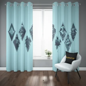 خرید و قیمت پرده پانچ طرح اساسین کرید Assassins Creed - کارماتوس