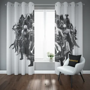 خرید و قیمت پرده پانچ طرح اساسین کرید Assassins Creed - کارماتوس