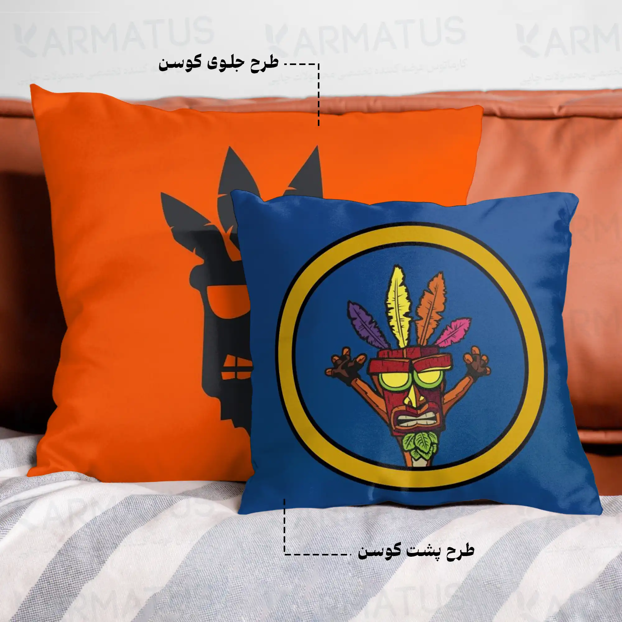 کوسن طرح کراش باندیکوت Crash Bandicoot کد 2 290,000&Nbsp;تومان &Ndash; کارماتوس خرید و قیمت کوسن طرح کراش باندیکوت Crash Bandicoot - کارماتوس