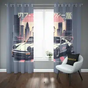 پرده پانچ طرح پورشه Porsche - کارماتوس