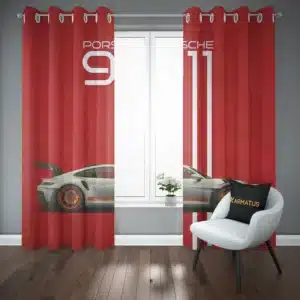 پرده پانچ طرح پورشه Porsche - کارماتوس