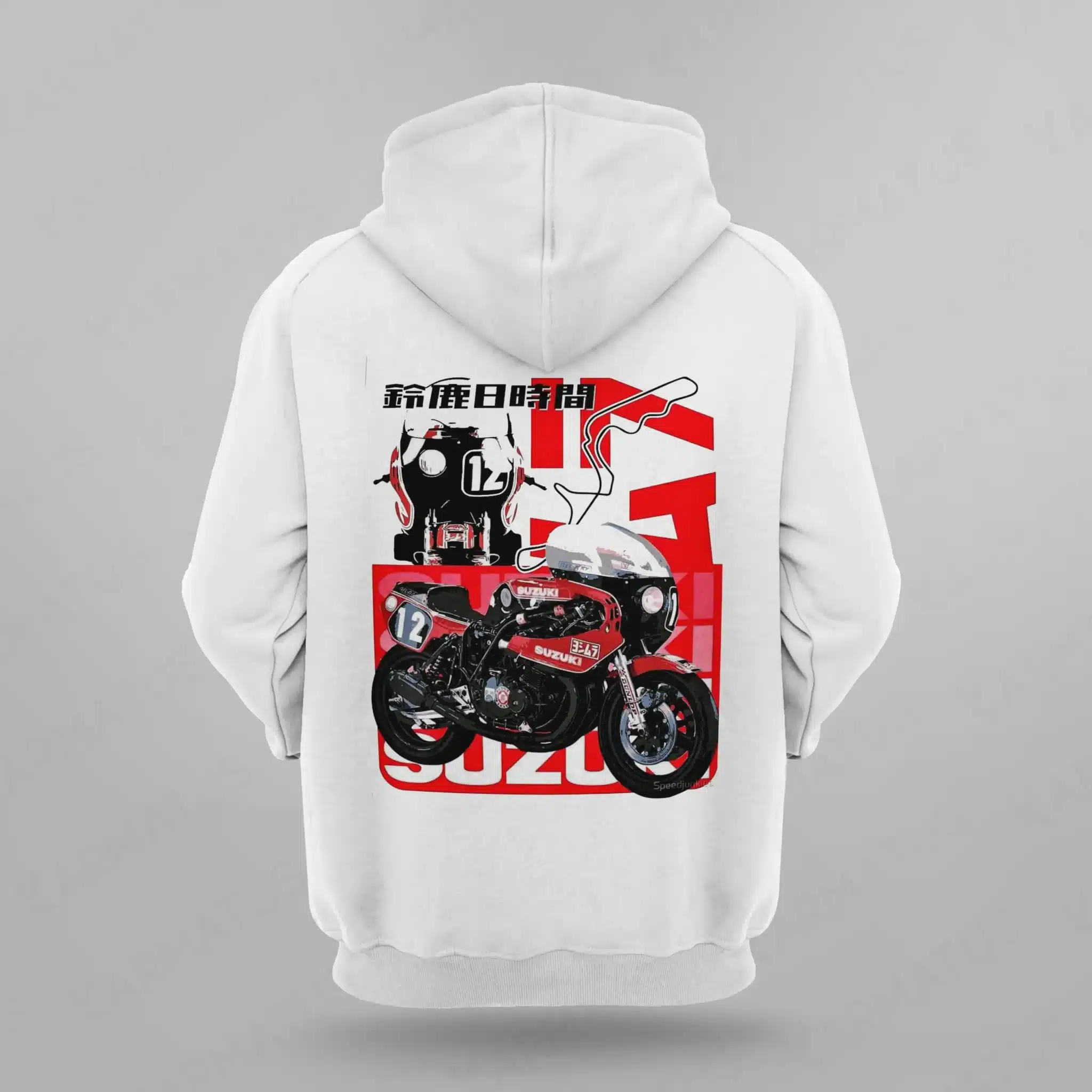 هودی سوزوکی | کالکشن Motor - مدل Suz-02 1,499,000&Nbsp;تومان &Ndash; کارماتوس هودی طرح سوزوکی Suzuki