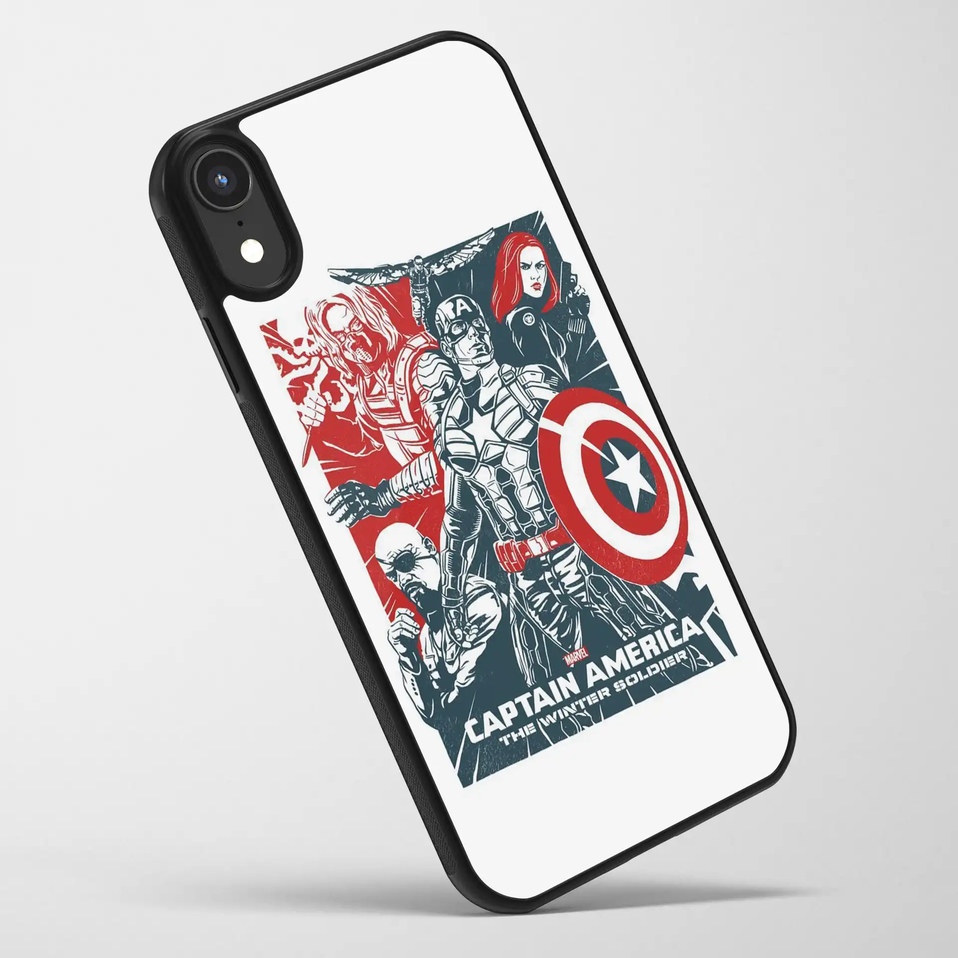 قاب موبایل کاپیتان آمریکا | کالکشن Movie مدل Cam-8 499,000&Nbsp;تومان &Ndash; کارماتوس قاب موبایل طرح کاپیتان آمریکا Captain America