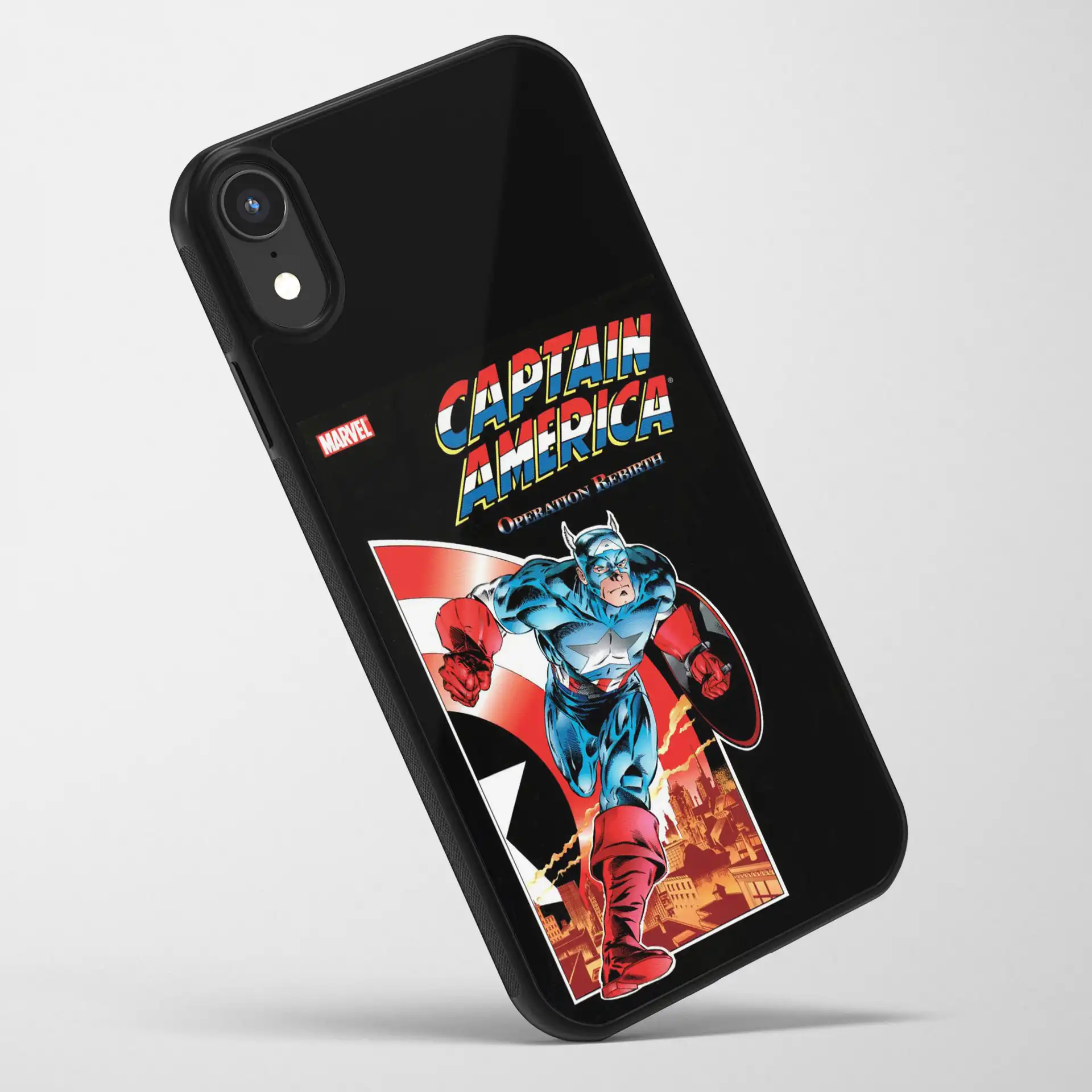 قاب موبایل کاپیتان آمریکا | کالکشن Movie مدل Cam-12 499,000&Nbsp;تومان &Ndash; کارماتوس قاب موبایل طرح کاپیتان آمریکا Captain America