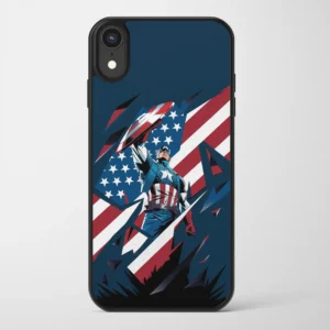 قاب موبایل طرح کاپیتان آمریکا Captain America