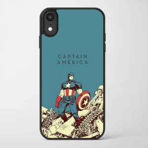 قاب موبایل طرح کاپیتان آمریکا Captain America