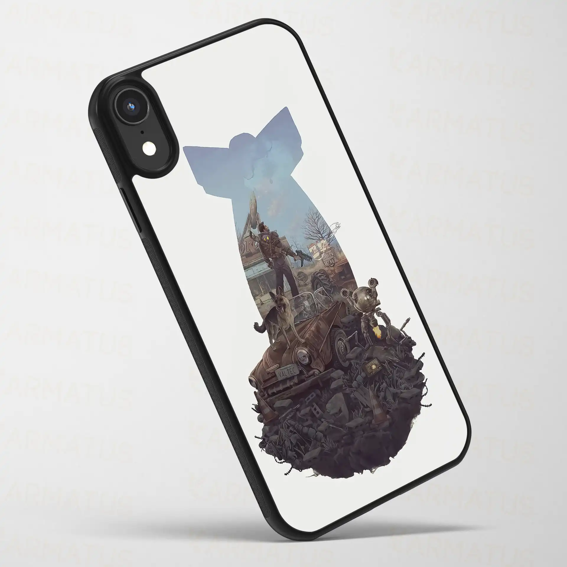 قاب موبایل فال اوت | کالکشن Game مدل Fal-25 499,000&Nbsp;تومان &Ndash; کارماتوس قاب موبایل طرح فال اوت Fallout