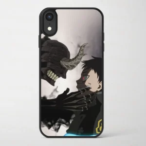 قاب موبایل طرح انیمه نیروی آتش Fire Force