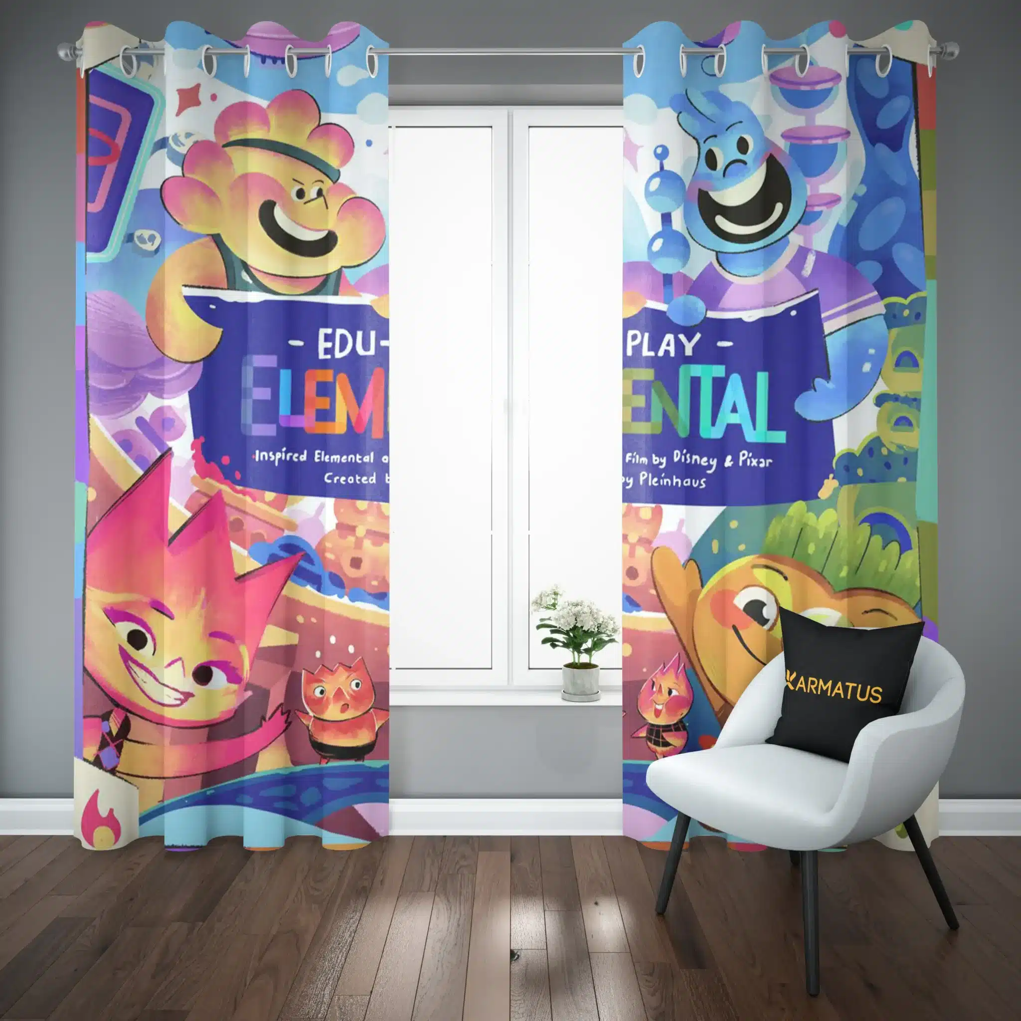 پرده پانچ طرح المنتال Elemental کد 7 3,499,000&Nbsp;تومان &Ndash; کارماتوس پرده پانچ طرح المنتال Elemental