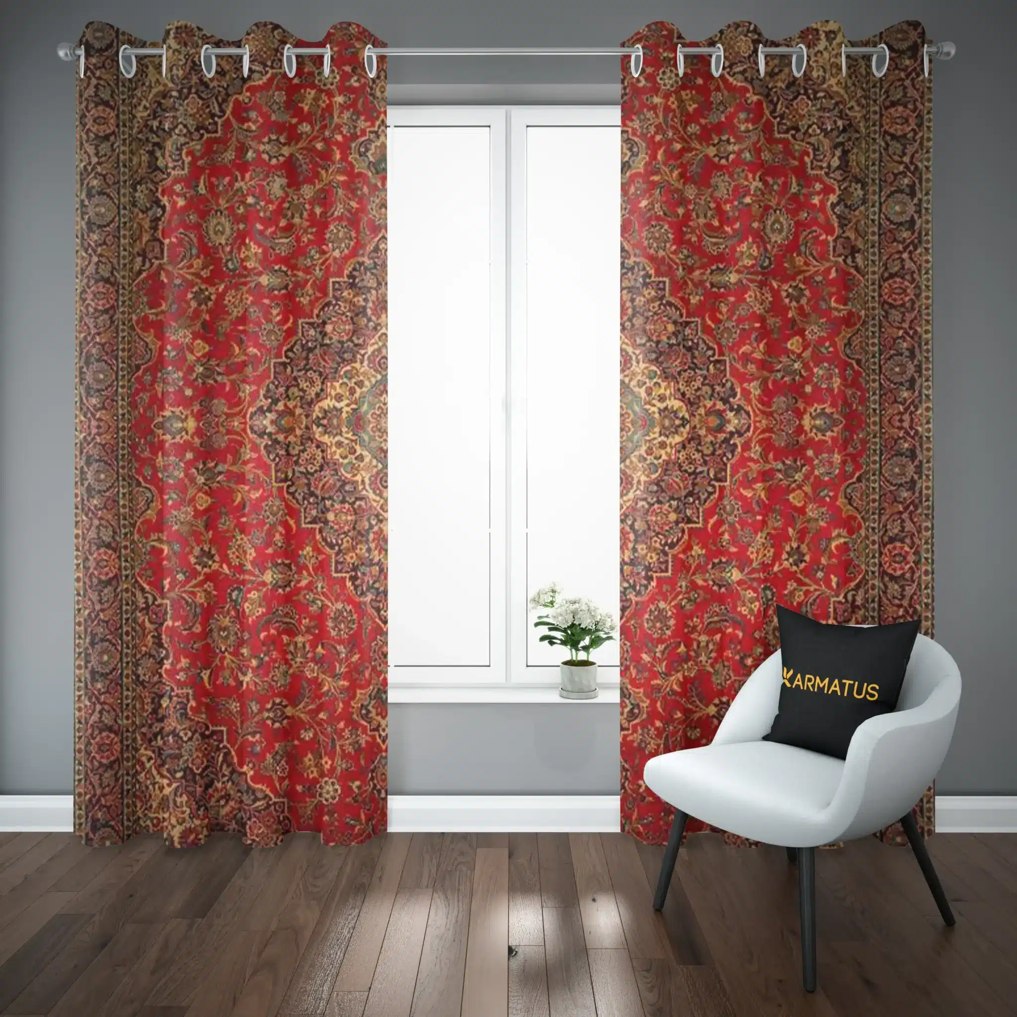 پرده پانچ طرح فرش ایرانی Iranian Carpet کد 2 3,499,000&Nbsp;تومان &Ndash; کارماتوس پرده پانچ طرح فرش ایرانی Iranian Carpet