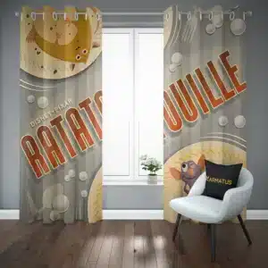 پرده پانچ طرح موش سراشپز Ratatouille