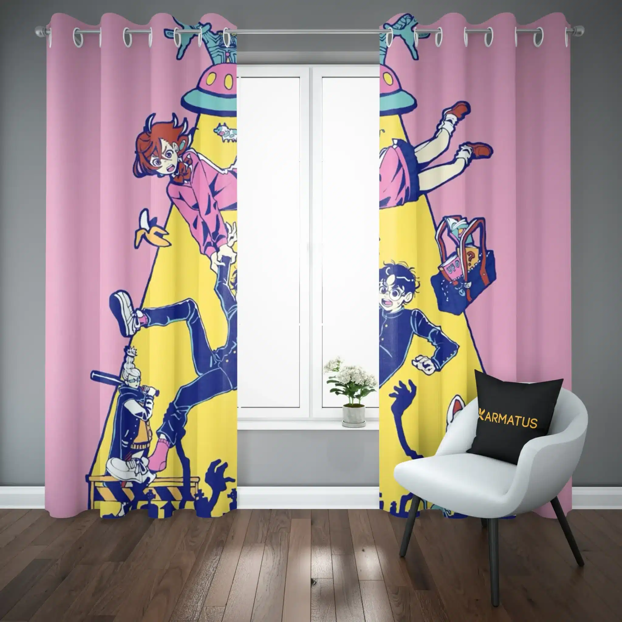 پرده پانچ طرح داندادان Dandadan کد 6 3,499,000&Nbsp;تومان &Ndash; کارماتوس پرده پانچ طرح داندادان Dandadan