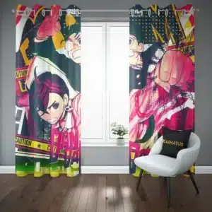 پرده پانچ طرح داندادان Dandadan