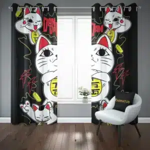 پرده پانچ طرح داندادان Dandadan