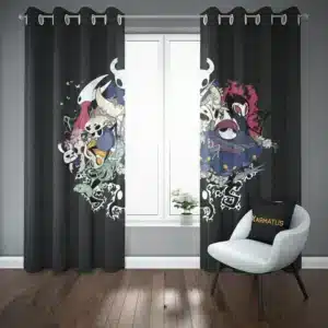 پرده پانچ طرح شوالیه‌ی توخالی Hollow Knight