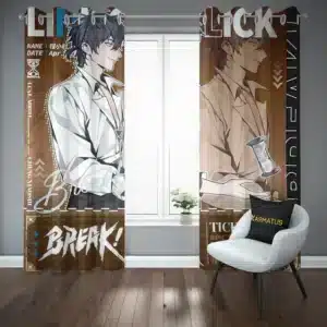 پرده پانچ طرح لینک کلیک Link Click