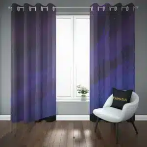 پرده پانچ طرح اسمان شب و ستاره Sky Night &Amp;Amp; Stars