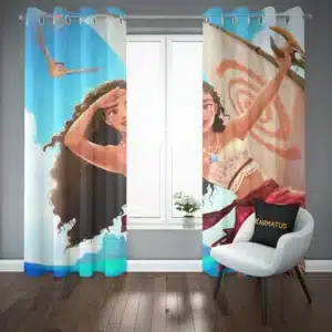 پرده پانچ طرح موانا Moana